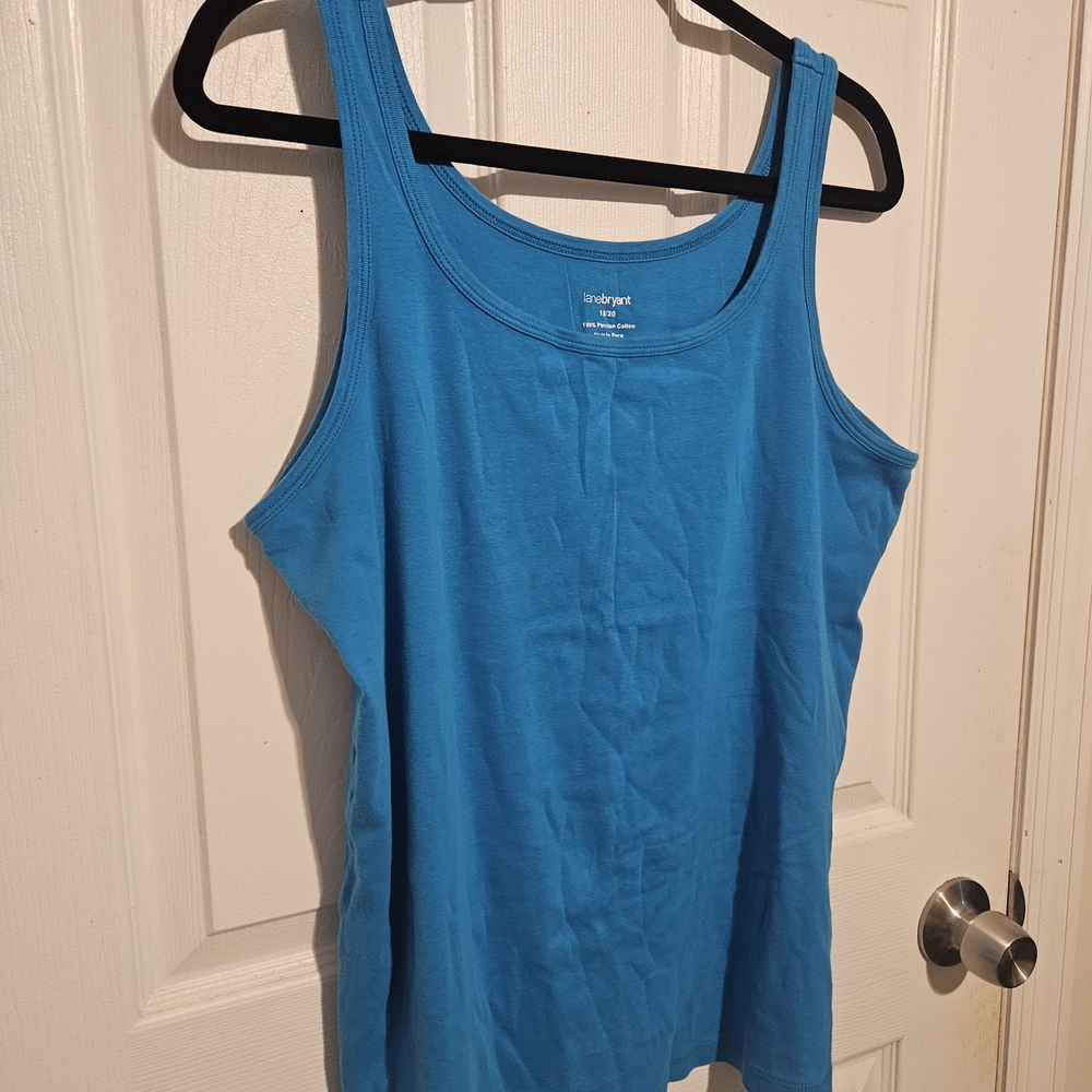 Bundle 5 Items For $25 - Lane Bryant Vibrant Blue Tank Top